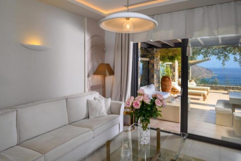 Plaka bei Elounda Kreta, Plaka Elounda: Außergewöhnlicher Villenkomplex mit Panoramablick in der Nähe von Plaka Haus kaufen